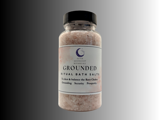 Grounded Bath Salts | Root Chakra Bath Salts | Dead Sea & Essential Oil Bath Salts