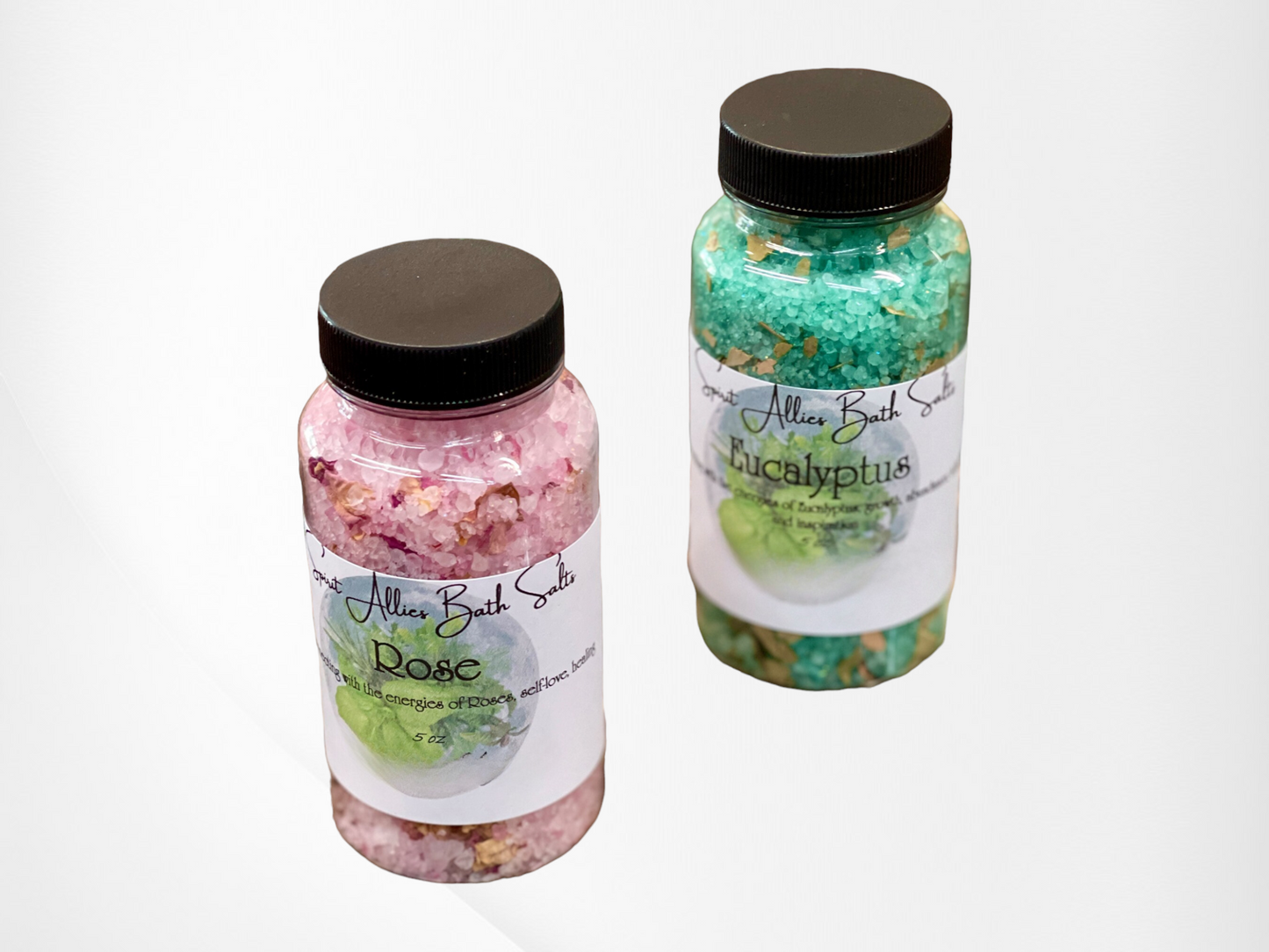 Plant Allies Bath Salts | Spiritual Bath Salts |Dead Sea &amp; Essential Oil Bath Salts