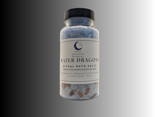 Water Dragons Bath Salts | Protection Bath Salts | Dead Sea & Essential Oil Bath Salts