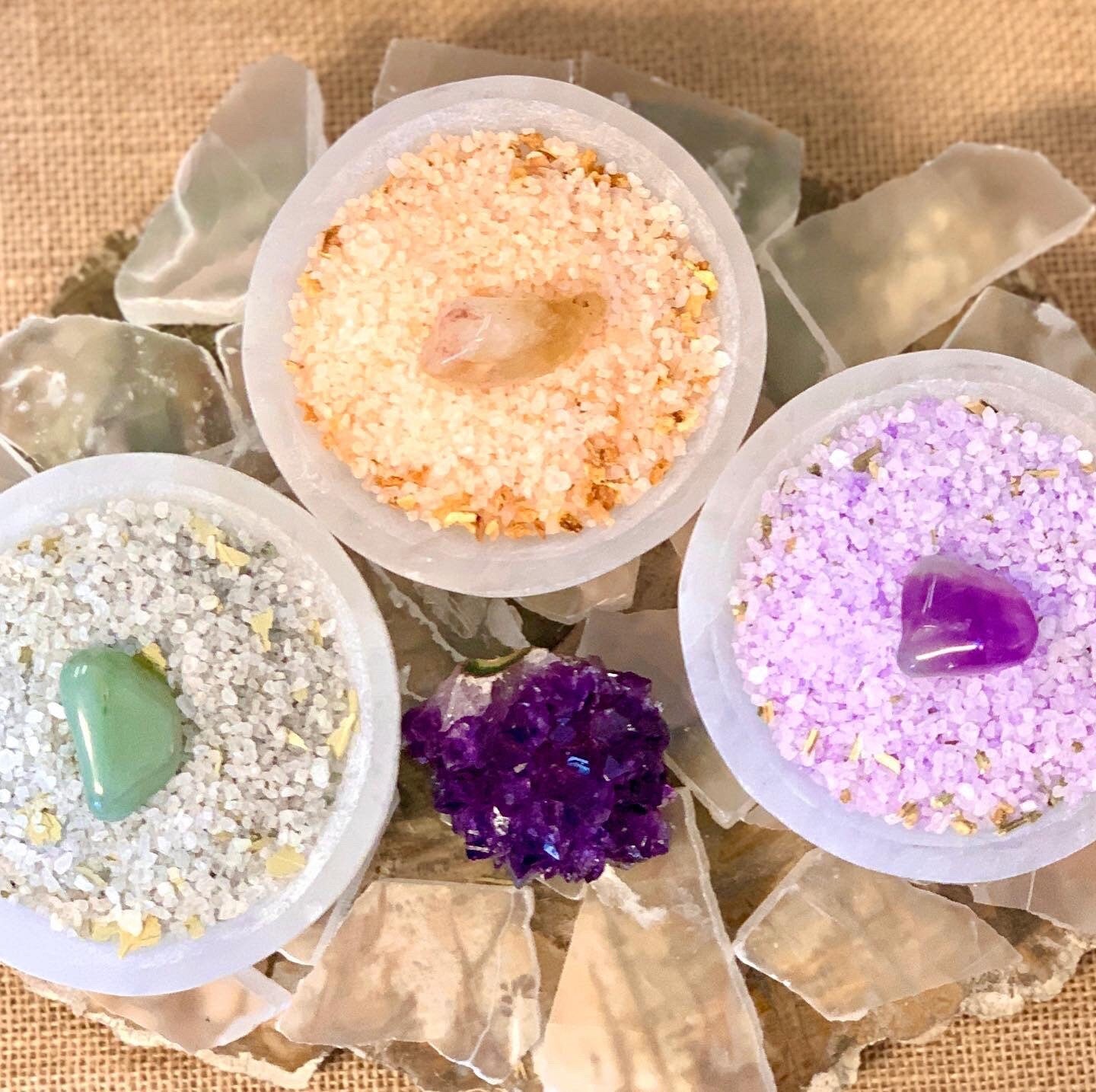 Spirit Medicine Bath Salts | Spiritual Bath Salts | Dead Sea &amp; Essential Oil Bath Salts